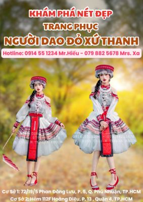 Khám phá nét đẹp trang phục người Dao đỏ xứ Thanh