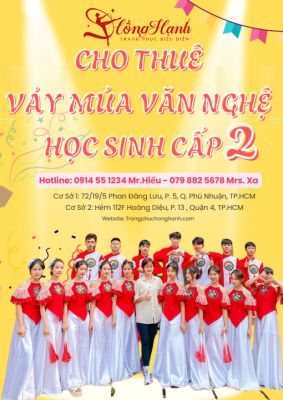 Top Mẫu Váy Múa Văn Nghệ Cấp 2 Đẹp, Giá Rẻ, Dễ Thuê Tại TP.HCM