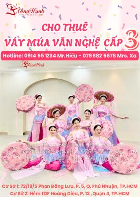 Cho Thuê Váy Múa Văn Nghệ Cấp 3 Đẹp - Rẻ Tại TP. HCM